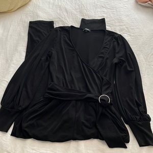 Express Black Jumpsuit Size M